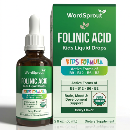 WordSprout Kids Folinic Acid Drops