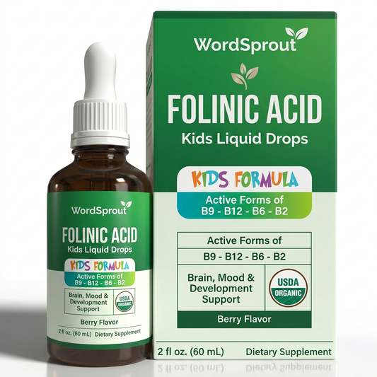 WordSprout Kids Folinic Acid Drops