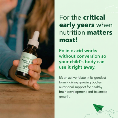 WordSprout Kids Folinic Acid Drops