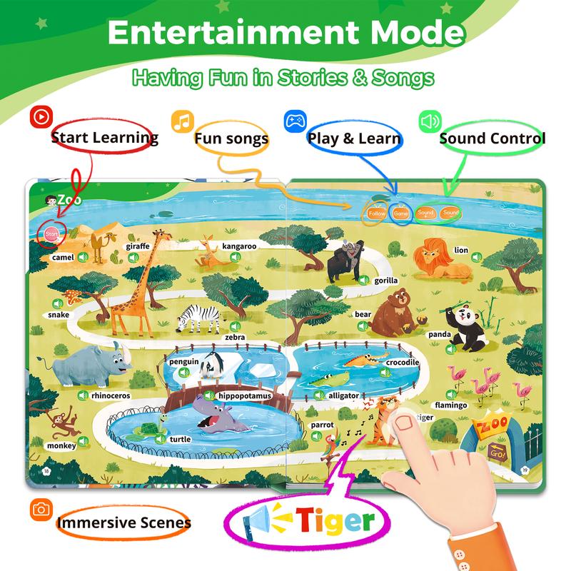 WordSprout 500 – Interactive Talking Sound Book for Toddlers