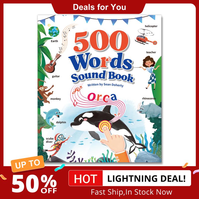 WordSprout 500 – Interactive Talking Sound Book for Toddlers