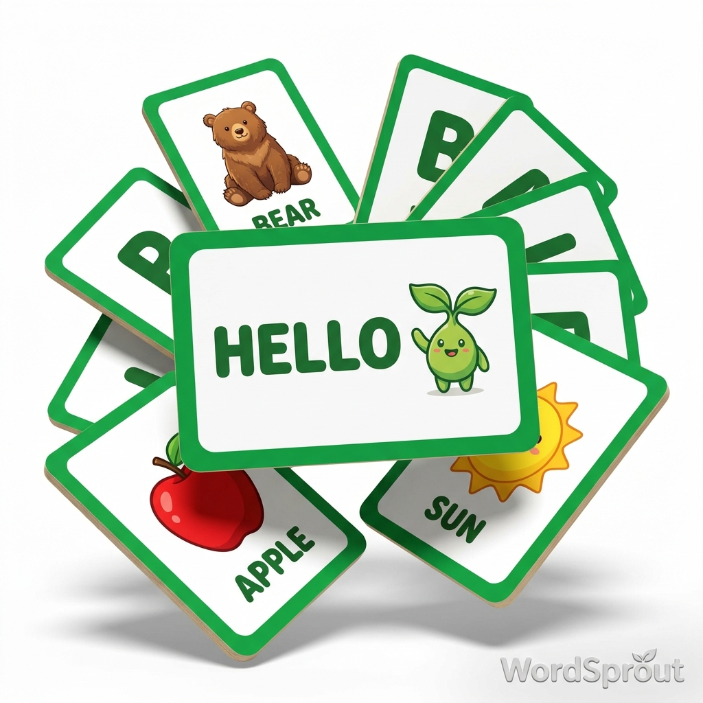 500 Word FlashCards (Digital)